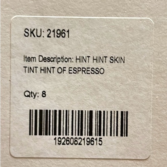 8 pack MORPHE Hint Of Espresso | Hint Hint Skin Tint - Picture 4 of 9